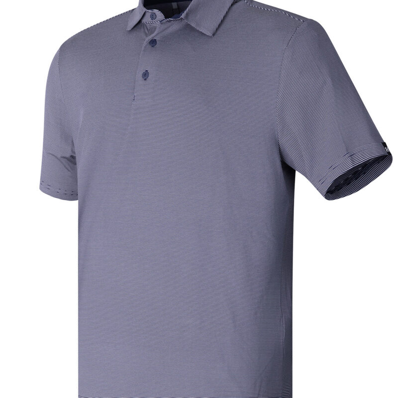 UA playoff 3.0 stripe polo LB – microstripe